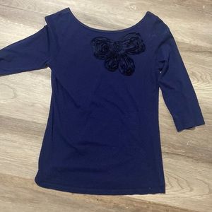 Never worn, loft 3/4 sleeve shirt